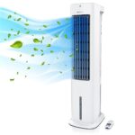 Brandson - Luftkühler mobil mit Wasserkühlung - vom Preisträger 2023 - mobile Verdunstungskühler ohne Abluftschlauch - Luftbefeuchter Ventilator Standventilator - leise - 5L - gebraucht wie neu  